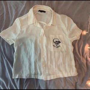 kendall and kylie button up top